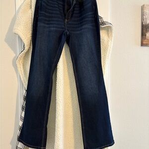 Blue Boot Cut Jeans Classic Style